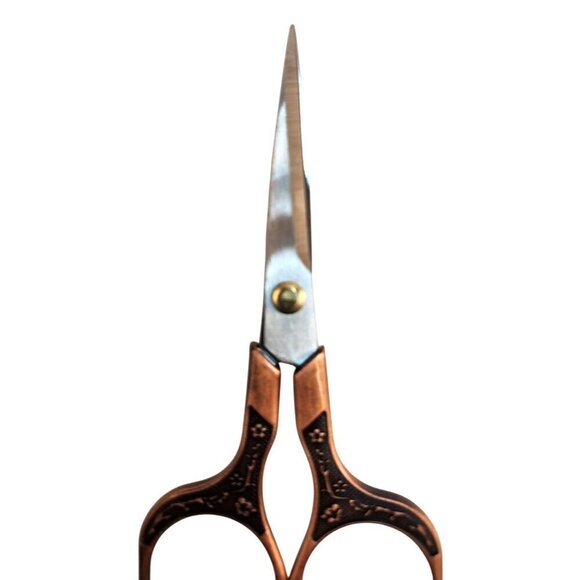 Embroidery Scissors, Ornate Sewing Shears, Precision Thread Snips, Craft and Qui - Picture 4 of 6